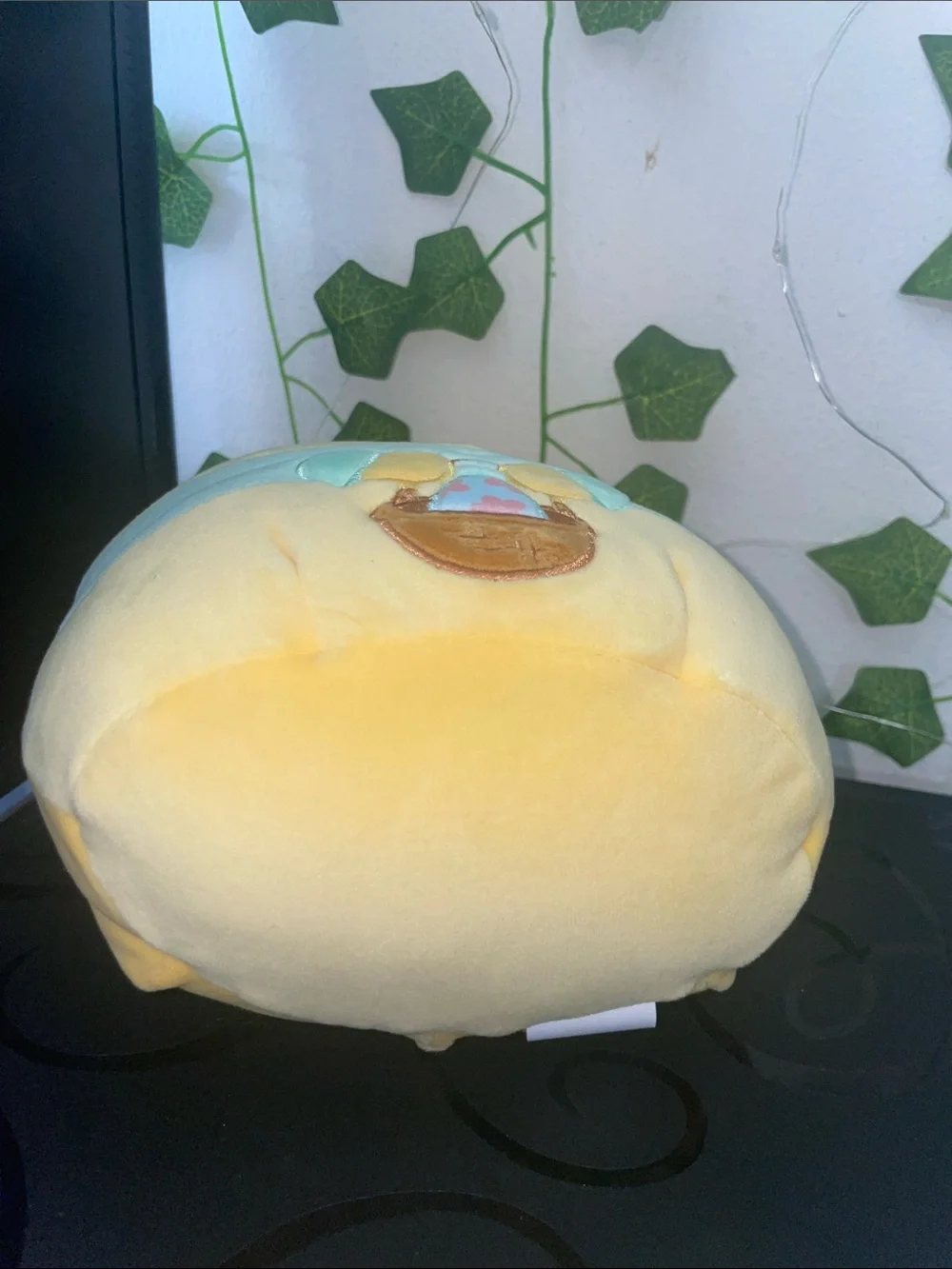 Squishmallows Yellow & Mint Green Easter Basket Plush